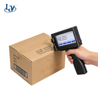 Machine de codage de date d'expiration par code-barres, imprimante à jet d'encre portable avec plaque de positionnement