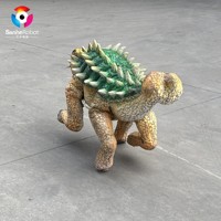 Chien robot animatronique interactif IA, animal mécanique pour parcs à thème, musées, centres commerciaux et expositions