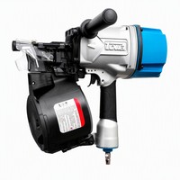 Pistolet à clous pneumatique TOUA CN100 de qualité industrielle, personnalisation OEM ODM, corps en aluminium, pour palettes, caisses et bardages, garantie 1 an
