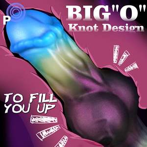 Consolador de monstruo grande, tapón <span class=keywords><strong>Anal</strong></span>, nudo de perro de silicona, consolador de fantasía con Base curva, Camilla <span class=keywords><strong>Anal</strong></span>, juguete de próstata, entrenador de tapón <span class=keywords><strong>Anal</strong></span> grande - Product Image 4