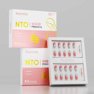 Integratori per Donne in Gravidanza Certificati GMP HACCP, Etichetta Privata, Compresse di Calcio, <span class=keywords><strong>Ferro</strong></span> e Acido Folico 400mcg <span class=keywords><strong>L</strong></span>-Metilfolato - Product Image 2