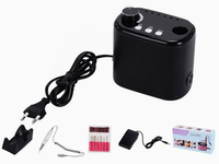Polisseuse à ongles 45000 tr/min à vitesse réglable, polisseuse électrique professionnelle de bureau pour le retrait de vernis à ongles
