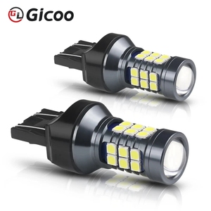 GICOO LED Highlight  Reverse Light Lamp T20 7440 1156 P21w BA15S 1157 7443 BAY15D P21/5W 3030 27 SMD - Product Image 6