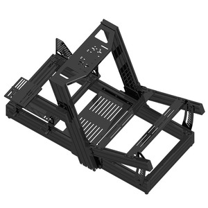 telaio in alluminio profilo simulatore pozzetto Super guida simulatore di gioco cabina di pilotaggio con sedia da corsa reale - Product Image 4