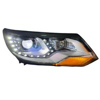 Phares LED de remplacement pour Volkswagen 2013-2016, ensemble de phares avant DRL 12V, pièces de rechange automobiles
