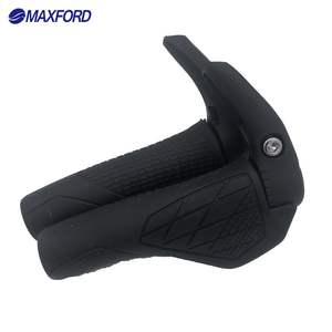 MAXFORD poignées de <span class=keywords><strong>VTT</strong></span> en caoutchouc <span class=keywords><strong>vtt</strong></span> anti-dérapant poignées d'étau de klaxon de vélo poignée en caoutchouc TPR poignées de cyclisme accessoires de vélo - Product Image 2