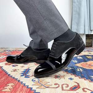 2026 Fashion <b>Top</b>-Notch Cowhide Shoes for Casual Wedding Attire, Business Formal Wear, Durable and Breathable Dress Shoes&Oxford - Product Image 5