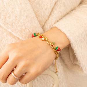 Zoryn High-End Single Pendant Stainless Steel Bracelet with 18K Gold Ins Trendy <b>Charm</b> DIY <b>Charm</b> Bracelets for Anniversaries - Product Image 6