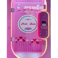 Machine à Coupes Automatique Intelligente à Monnayeur Rose pour la Distribution de Cadeaux, Machine de Jeu à Coupes, Machine à Coupes à Griffes, Machine à Coupes à Cadeaux à Vendre