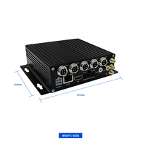 4CH HD Mobile Dvr 4G voiture DVR GPS WIFI 1080p résolution AHD enregistreur vidéo 1 an véhicule spécial MDVR RJ45 voiture boîte noire