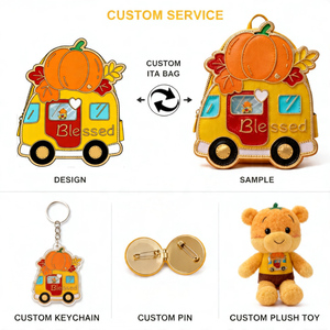 Custom Heart Window Ita Bag Matching Cartoon Pin Keychain Plush <b>Gift</b> <b>Set</b> Bolso Ita Women's Clutch Handbags for Women <b>Cheap</b> - Product Image 3