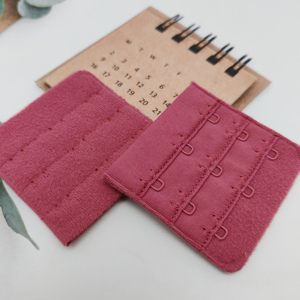 Todas las tallas disponibles, multicolor, cinta de gancho y ojal ajustable para sujetador, con conexión trasera, para sujetadores de lencería al por mayor, roja - Product Image 1