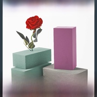 Blocs de mousse floraux colorés Mousse de fleur florale en plastique