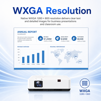 Projecteur grand écran PT-XW401C 4300 Lumens WXGA 3LCD avec ajustement aux 4 coins pour les écoles, les bureaux et la formation