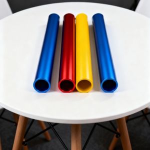 Corte personalizado de tubo de aluminio con recubrimiento en polvo para uso en interiores y exteriores - Product Image 5