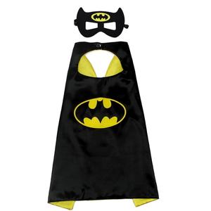 Capes et manteaux de cosplay d'anime de super-héros avec logo personnalisé, Spider Bat Iron Man, Halloween, fête pour enfants, déguisements, capes de cosplay - Product Image 2