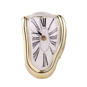 Orologio di fusione creativo decorazione della casa regalo surrealista orologi in stile <span class=keywords><strong>Salvador</strong></span> Dali orologio da parete distorto surreale decorazione orologio - Product Image 4