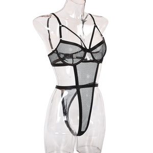 Lencería Sexy con Copas de Encaje Transparente, Proveedor Mayorista de Lencería con Copas - Product Image 5