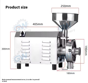 Nuovo Mulino Harris 1500W per Cereali, Macinatore Ultrafine in Acciaio Inox, Macchina Multifunzionale per Macinazione - Product Image 2