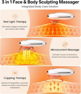 Nouveautés Liman : <span class=keywords><strong>Masseur</strong></span> à ventouses haute fréquence étanche, rechargeable par USB, avec vibrations et luminothérapie LED pour la peau - Product Image 3