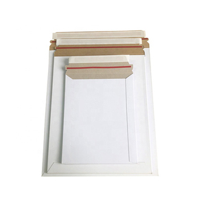Enveloppe postale en carton kraft recyclé 100% épais personnalisée Solution d'emballage professionnel vert biodégradable - Product Image 3