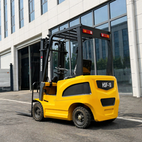 Chariot élévateur électrique au lithium à livraison rapide, capacité 1,5 tonne et 3 tonnes, chariot élévateur hydraulique