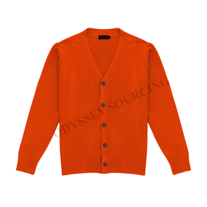 Cárdigan elegante para hombre, suéter 100% de algodón, diseño elegante antiarrugas para capas, ropa informal de invierno - Product Image 5