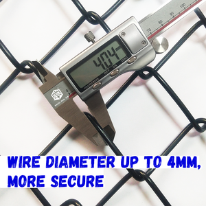 Valla de hierro tejido galvanizado SRX, eslabón de cadena recubierto de PVC fácilmente ensamblado, venta de enrejado de valla ciclónica/tipo de producto de puerta - Product Image 3