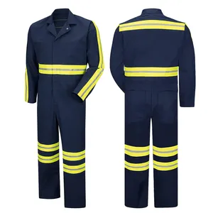 High visibility Safety working uniform safe coverall work coverall sailor suit