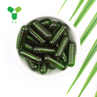 Capsules végétariennes YS Pullulan, capsules en cellulose végétale, capsules vides