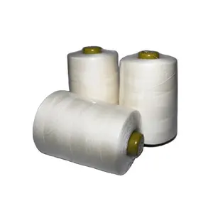 A Thread 200g Spool Packing Raw White Meta Aramid Nomex Fireproof Aramid Sewing Thread