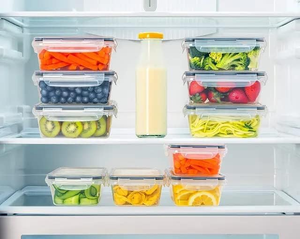 BPA-Free PP Airtight Reusable Stackable Food <b>Storage</b> Container Fridge/Microwave/Dishwasher Safe for Meal Prep <b>Camping</b> Organizers - Product Image 2