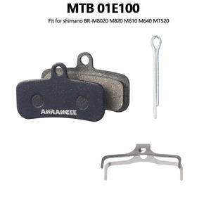 Plaquettes de frein Anrancee 01B100 01K100 Plaquettes de frein à disque en résine Plaquettes de frein pour vélo de route pour <span class=keywords><strong>Shimano</strong></span> <span class=keywords><strong>BR</strong></span> M375 M415 M446 <span class=keywords><strong>MT200</strong></span> RS505 R7070 R8070 - Product Image 2