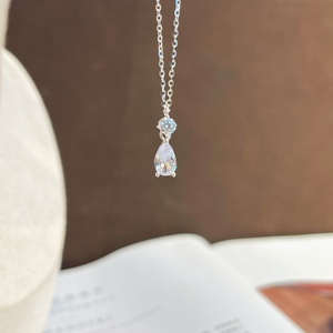 Charme, design <span class=keywords><strong>de</strong></span> mode haut <span class=keywords><strong>de</strong></span> gamme, matériau en argent sterling 925, collier <span class=keywords><strong>de</strong></span> <span class=keywords><strong>larmes</strong></span> <span class=keywords><strong>de</strong></span> <span class=keywords><strong>dieu</strong></span> <span class=keywords><strong>de</strong></span> la lune, bijoux pour femmes - Product Image 3