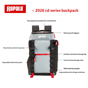 <span class=keywords><strong>Rapala</strong></span> CDPRO 7L 13.5L 18L 16L Riñonera Multifuncional Impermeable para <span class=keywords><strong>Señuelos</strong></span> y Pesca en el Mar, Equipo de Pesca al Aire Libre - Product Image 5