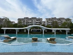 Modern Aluminum <b>Curtain</b> Wall Panels With Anodized Finish For Leisure Facilities Waterproof Design - Product Image 1
