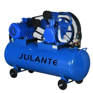 China Supplier High Pressure Belt Driven Air-compressor Máquinas 70 80 90 100 Litros Compressor De Ar Industrial