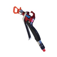 Pistolet de peinture à tige droite, pistolet à mastic pour pulvérisation de mastic sans air, accessoires de pulvérisation, 30 w 350 bars