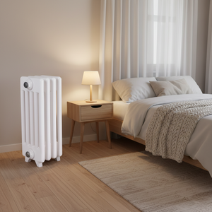 Низкоуглеродистый стальной пятиколонный радиатор от производителя оптом, настенный радиатор отопления с 5-летней гарантией для спальни - Product Image 1