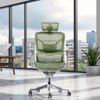 Chaise de bureau pivotante en maille moderne pour hôpital et école avec support lombaire réglable Confort Design ergonomique Garantie de 3 ans