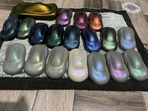 ผงสีไมก้าสำหรับสีรถยนต์ยอดนิยม ผงสีเม็ดสีสำหรับสีทา - Product Image 2