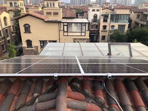 แผงโซลาร์เซลล์แบบสองหน้าคุณภาพสูง LR7-60HVD ประสิทธิภาพ 24.8% สีดำและโปร่งใส - Product Image 3