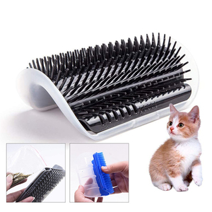 Rascador de pared para perros y gatos, muebles de protección con cepillo de hierba gatera, esquina, superventas - Product Image 4
