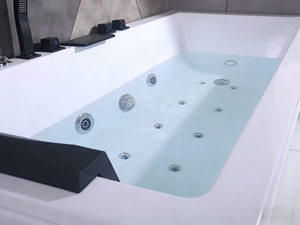 Baignoire autoportante en acrylique au design moderne, écologique, portable, pour hôtels, avec drain d'angle, marque <span class=keywords><strong>SICO</strong></span>, garantie 5 ans - Product Image 5