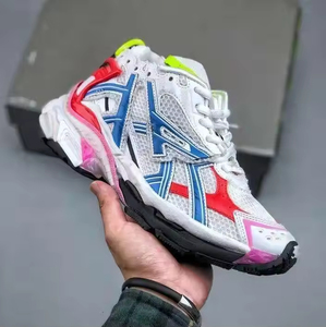 Giày thể thao nam nữ chất liệu da thật cao cấp, thoáng khí, đế dày, kiểu dáng đi bộ, chống trơn trượt, phong cách thường ngày - Product Image 2