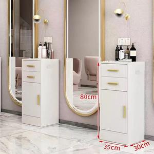 Modern Multifunctional Pink Hairdressing Cabinet Salon <b>Trolley</b> Hair Salon Storage Rack Hair Cutting Perm Dyeing Barber Shop - Product Image 4