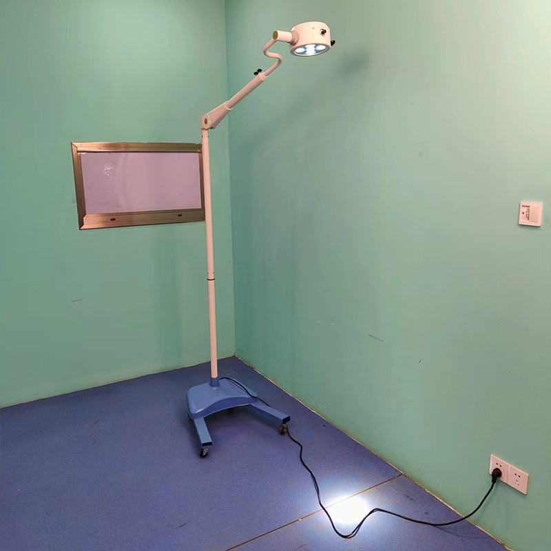 MN-EXM10M Durable Surgical Veterinary Clinic Equipment Standing Operating Lamp Examination Light