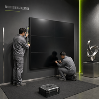 Layar Video Wall LCD IPS 46 Inci Ekonomis dengan Bezel 3.5mm, Layar Sambung Digital Signage, Garansi 2 Tahun untuk Ruang Rapat Sekolah