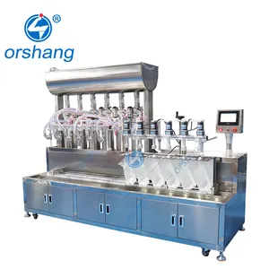 Orshang Semi Automatic Tomato Sauce Filling and Capping Machine Standup Pouch Filling Machine Sack Filling Machine