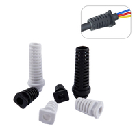 Cable de goma de 4,6/5,2/6mm, Protector de arranque, funda de Cable para cargador de teléfono móvil